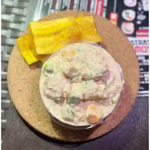 Cóctel de Camarones y Pescado Basa