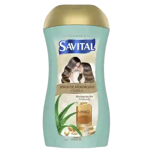 Savital Shampoo Restauración Profunda de Aminoácido 510 mL