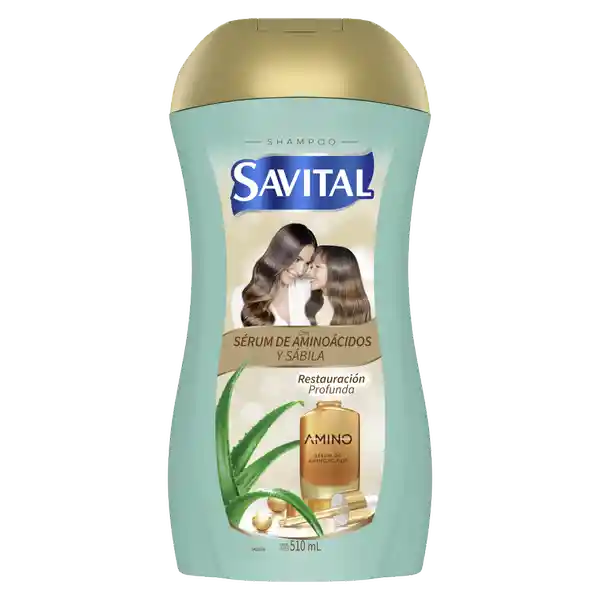 Savital Shampoo Restauración Profunda de Aminoácido 510 mL