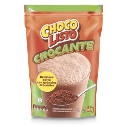 Chocolisto Bebida Polvo Crocante Bolsa