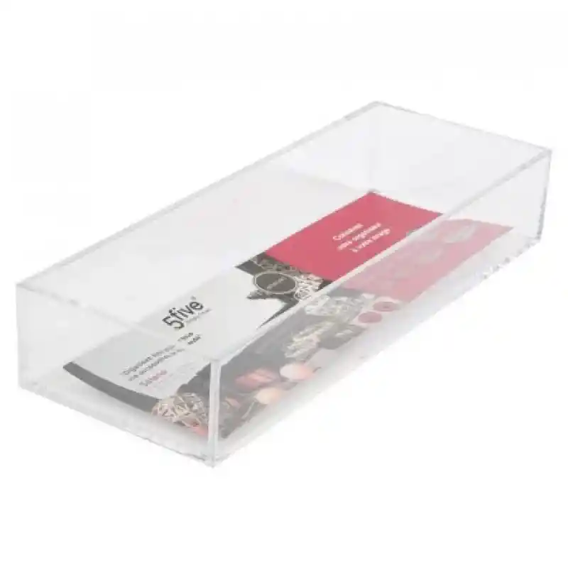 Caja Organizadora 198625 Transparente. Ideal Para Que no Tengas Nada Desorganizado. Medidas en  cm: 15 x 10 x 26. Peso: 0. 2  Kg. 198625. Sku 3560234520912