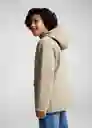 Abrigo Parka Sergio Topo Talla 13 Niños Mango