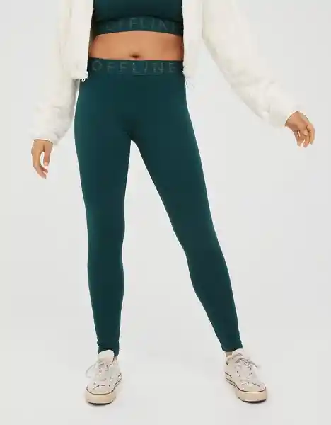 Leggings Verde Talla SMALL American Eagle