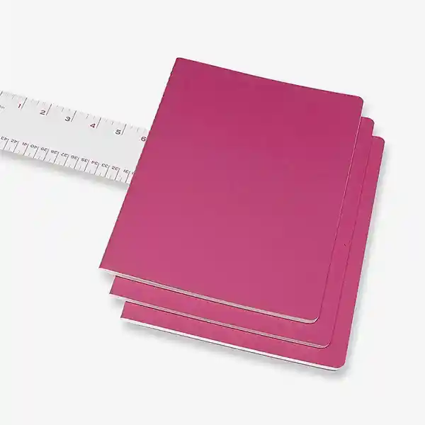 Inkanta Libreta Cahier Hoja Blanca Rosado XL