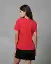 Camiseta Mujer Rojo XL 202G019_ROJ181657 Rifle