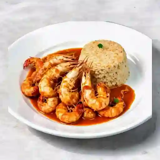 Langostinos en Salsa Marinera
