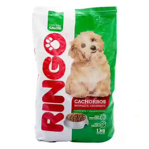 Ringo Alimento para Perros Cachorros con más Calcio