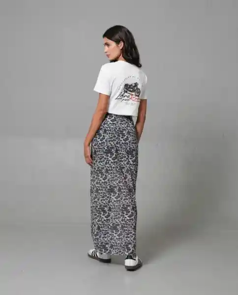 Falda Mujer Gris 14 242G002_GRI180601 Rifle