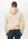 Buzo Sudadera Bono Crudo Talla M Hombre Mango