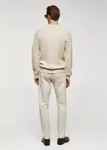 Buzo Jersey Carbonel Piedra Talla XXL Hombre Mango