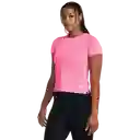 Under Armour Camiseta Launch Rosado Mujer Talla LG