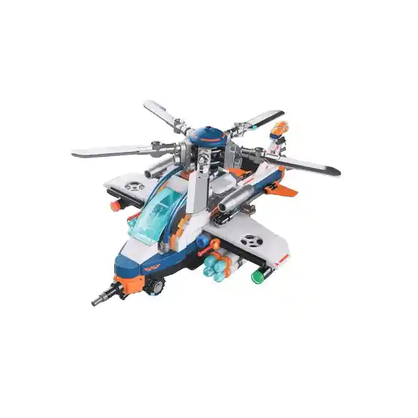 Bloque de Construcción Helicoptero Miniso