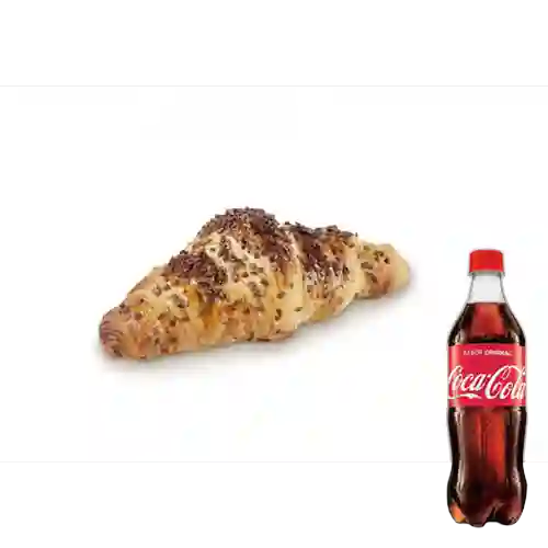 Combo Croissant de Chocolate +Cocacola Orig 500ml