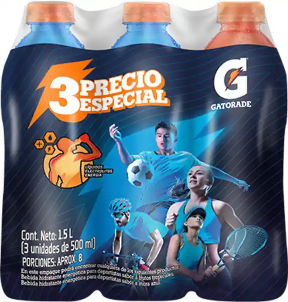 Gatorade Pack Bebida Ice
