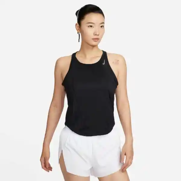 Nike Polera Fast Tank Negro Para Mujer Talla M