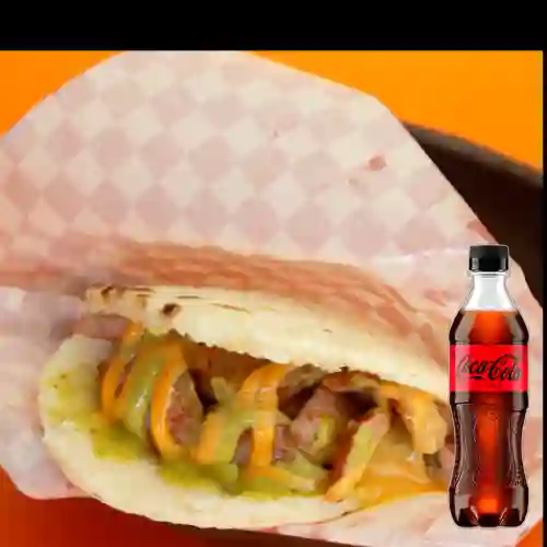 Combo Arepa Campesina + Coca-Cola ZERO 400ml