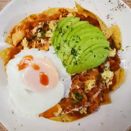 CHILAQUILES CON POLLO