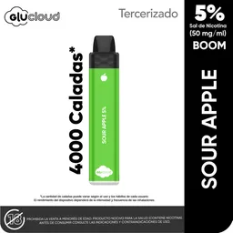 Vapeador Glucloud Sour Apple Boom