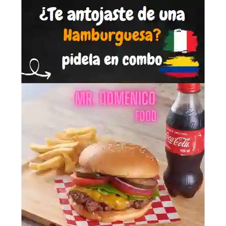 Combo Hamburguesa Mexicana