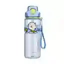 Botella de Plástico de Con Correa Snoopy Azul 800 mL Miniso