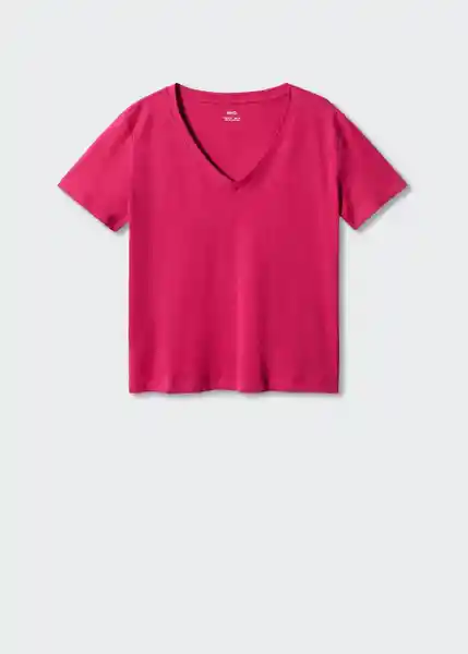 Camiseta Chalapi Fresa Talla XS Mujer Mango