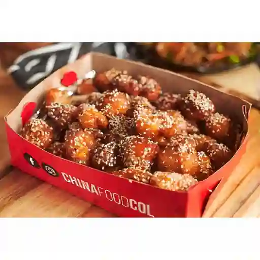 Pollo Crocante con Ajonjolí