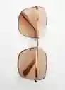 Gafas de Sol Julieta Oro Talla 99 Mujer Mango