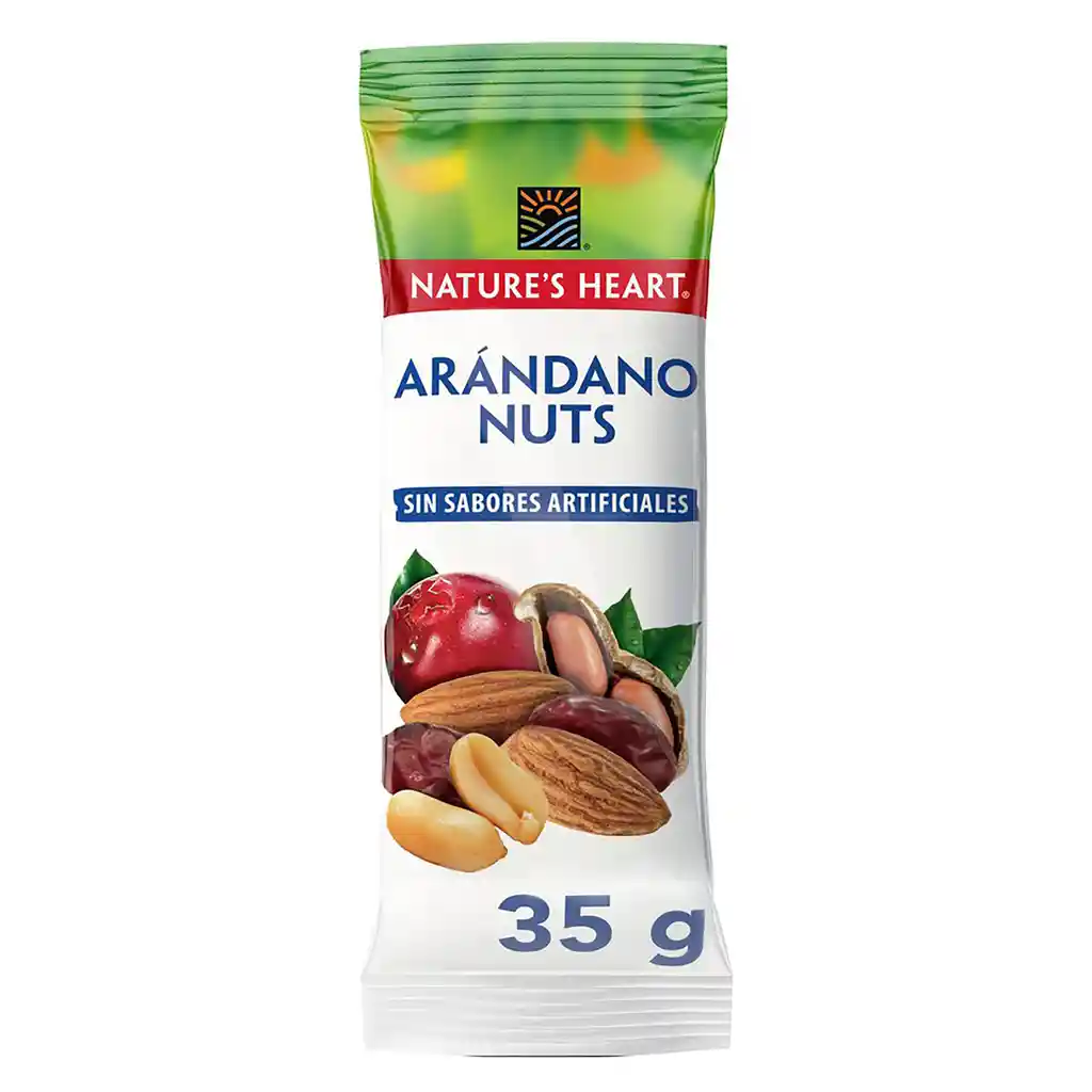 Natures Heart Snack Arándano Nuts