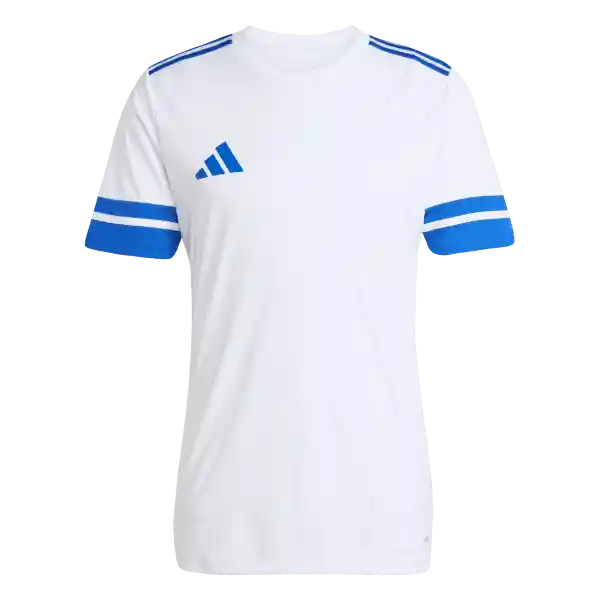 Adidas Camiseta Squa25 Jersey de Equipo Fútbol Hombre Blanco T M