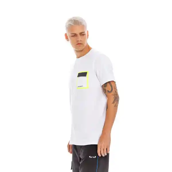 Pilatos Camiseta Manga Corta Blanco Talla M