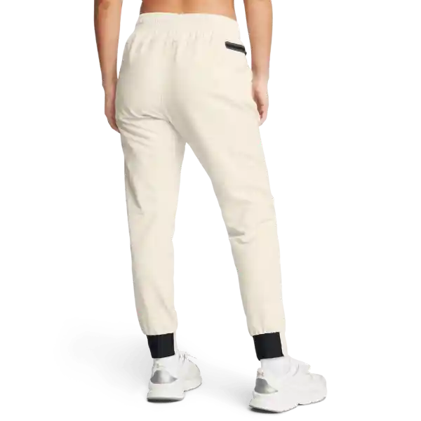 Under Armour Jogger Unstoppable Blanco Para Mujer Talla LG
