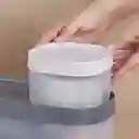 Organizador Plástico Serie Silvery Gray Gris Claro Miniso