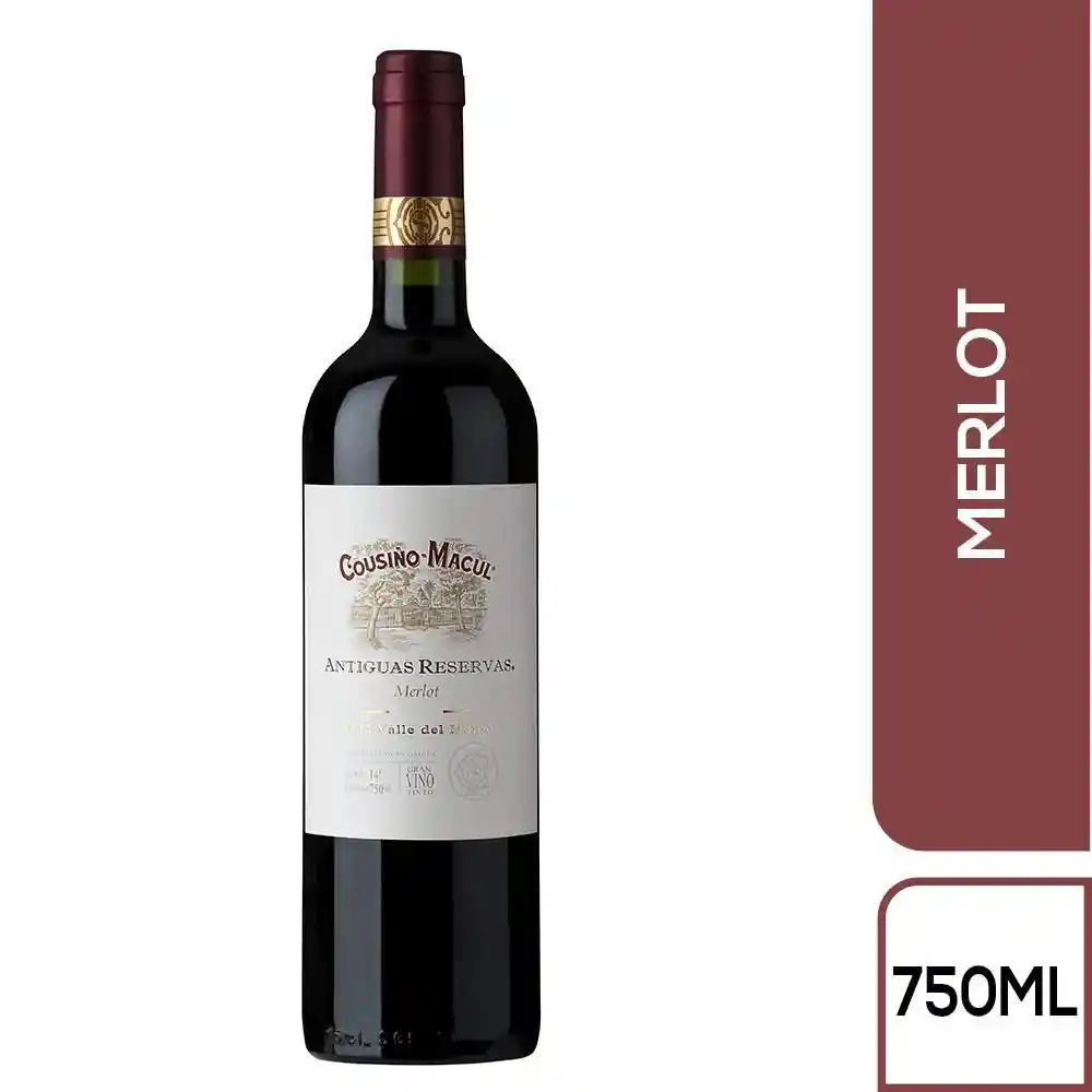 Cousiño Macul Vino Tinto Antiguas Reservas Merlot 