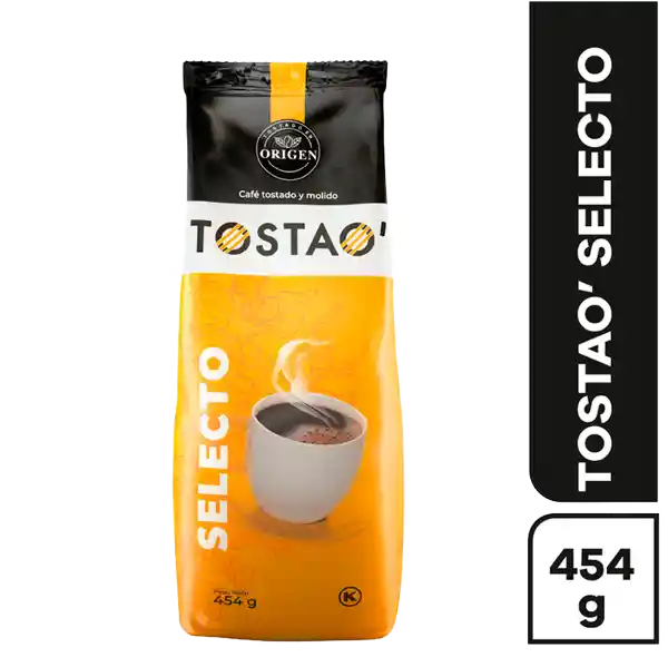 Tostao Café Tostado y Molido Selecto