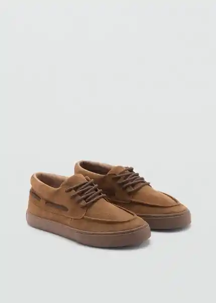 Zapatos Thiago Chocolate Talla 31 Niños Mango