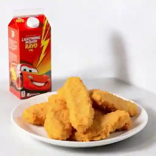 Deditos de Pollo Al Rayo Mcqueen