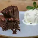 Brownie con Helado