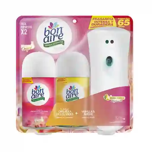 Bonaire Ambientador Aerosol Dosificador Automático + Repuesto