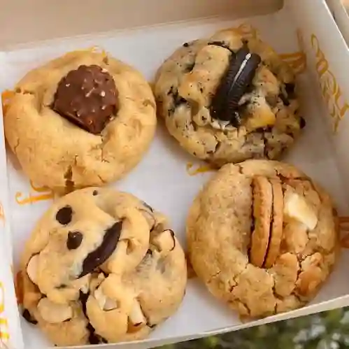 Caja X 4 Cookies