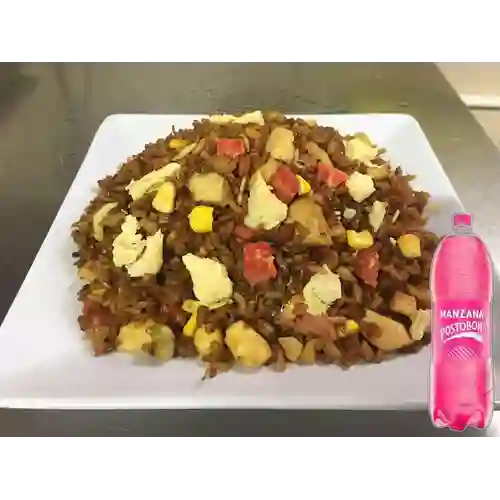 Combo Arroz para Cuatro + Manzana Postobon 2,5l