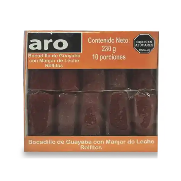 Aro Bocadillo Rollo Con Dulce de Leche