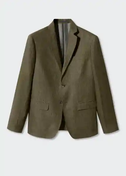 Blazer Americana Florida Verde Talla 48 Hombre Mango