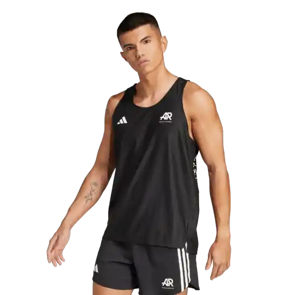Adidas Camiseta Otr Ar Singl M Correr Hombre Negro Talla M