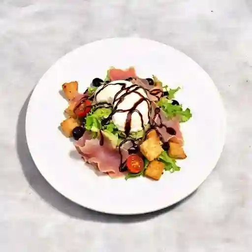 Insalata Di Burrata E Prosciutto