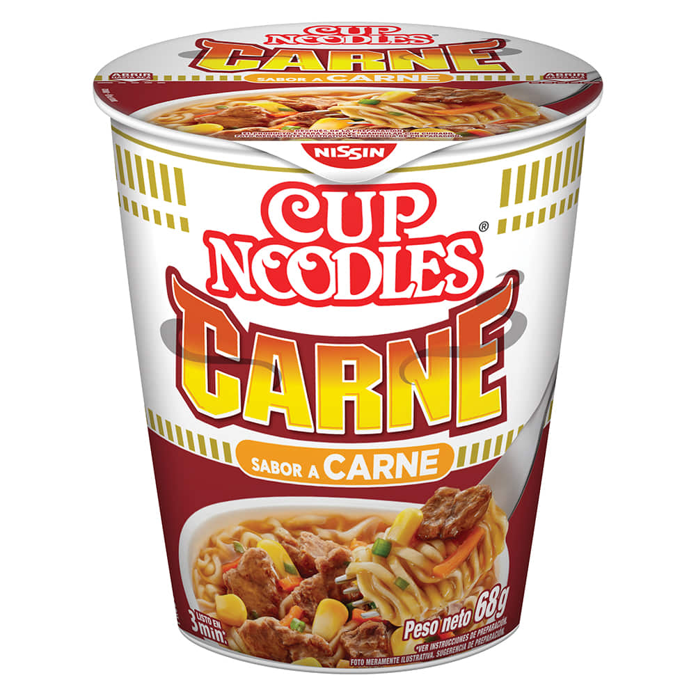 Noodles Nissin Sabor A Carne (68 gr)