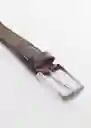 Cinturón Elástico Khaki Talla 91 Hombre Mango