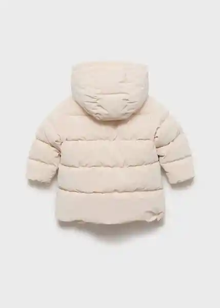 Chaqueta Anorak Julie Crudo Talla 71 Niña Mango