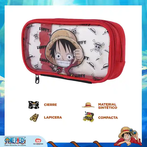 Lapicera de Doble Capa Luffy Serie One Piece Miniso