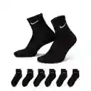 Nike Medias Everyday Cush Ankle Hombre Negro Talla M SX7669-010