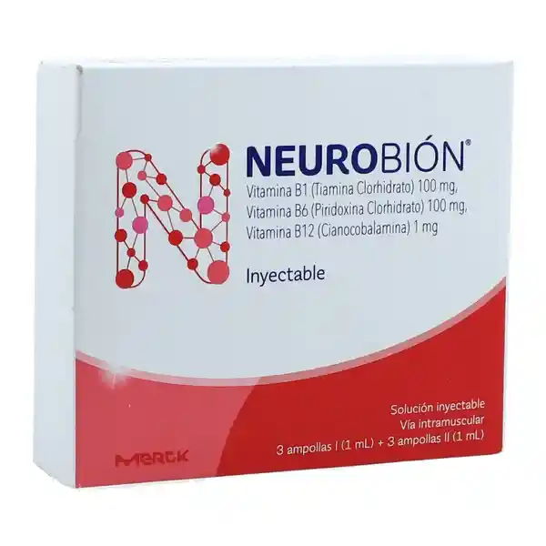 Neurobion Doble Ampollas (100 mg/100 mg/1 mg)